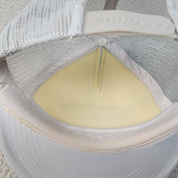 Vintage Trucker Hat Snapback Cap Condux International Gray Rope Foam Mesh 80s - Picture 7 of 9